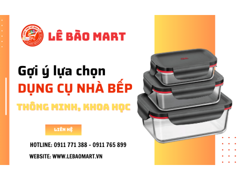 Gợi ý mẹo lựa chọn dụng cụ nhà bếp sao cho khoa học