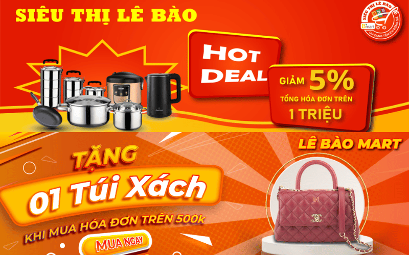 Lê Bào Mart - Siêu thị mua sắm gia dụng giá tốt tại TPHCM