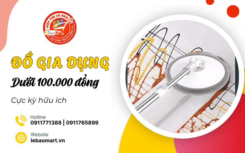đồ gia dụng dưới 100.000 đồng