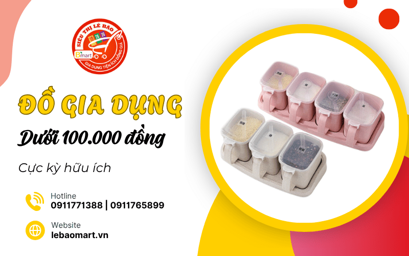 đồ gia dụng dưới 100.000 đồng