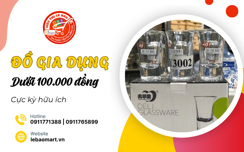 đồ gia dụng dưới 100.000 đồng
