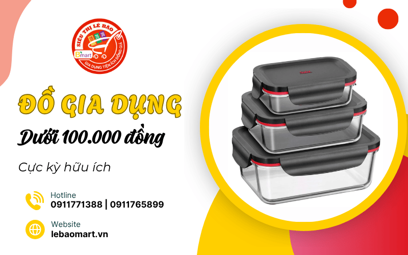 đồ gia dụng dưới 100.000 đồng