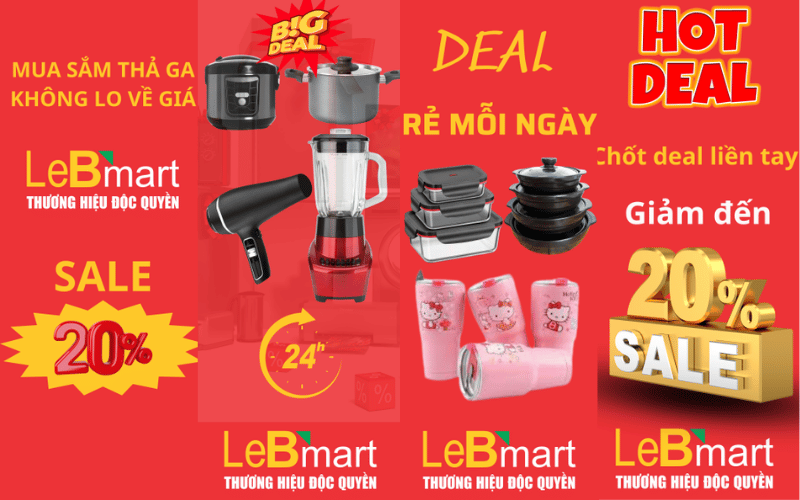 Các chương trình ưu đãi, giá hời tại Lê Bào Mart