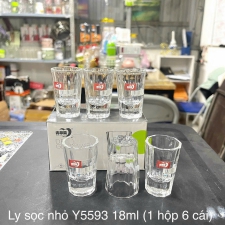 Ly sọc nhỏ Y5593 18ml (1 hộp 6 cái )
