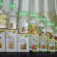 Lọ thủy tinh đựng gia vị,hạt, ngâm đồ, bánh kẹo đa năng