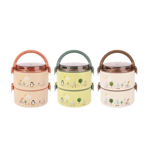 GAMEN GIỮ NHIỆT LÕI INOX 304 VỎ NHỰA XINH XẮN