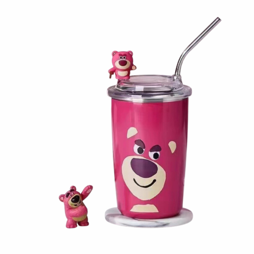 LY GIỮ NHIỆT GẤU DÂU LOSTO TOY STORY INOX 304