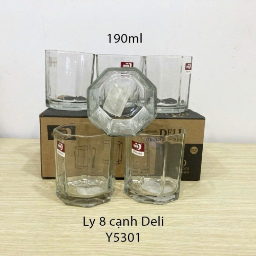 Ly 8 cạnh Deli 